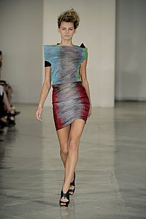 Peter Pilotto Earns Raves for Spring 2010 Signature Watercolor Prints Peter Pilotto Earns Raves for Spring 2010 Signature Watercolor Prints
