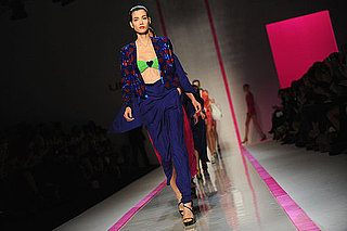 Lindsay Lohan and Estrella Archs's First Emanuel Ungaro Collection for Spring 2010: The Reviews Are In (And Not Pretty)