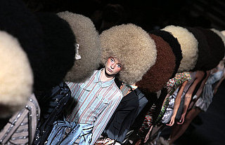 Louis Vuitton Spring 2010: All Clogs, Raccoon Tails, and Massive Fros