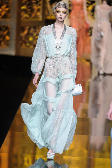 GALLIANO/DIOR::Does Everybody :  womens coutorture baby blue paul poiret