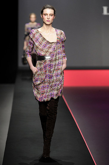 Paris Fashion Week: Leonard Fall 2009 | runway, leonard, Designer | Coutorture :  paris designer plaid dress