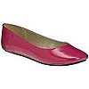 We’re suckers for a super cheap pair of plain flats ($13 @ Target), particularly in patent leather. Scoop them up in multiples. 