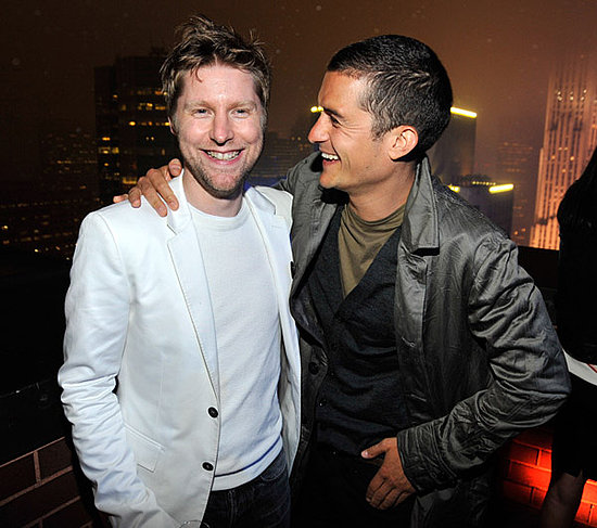 Christopher Bailey and Orlando Bloom