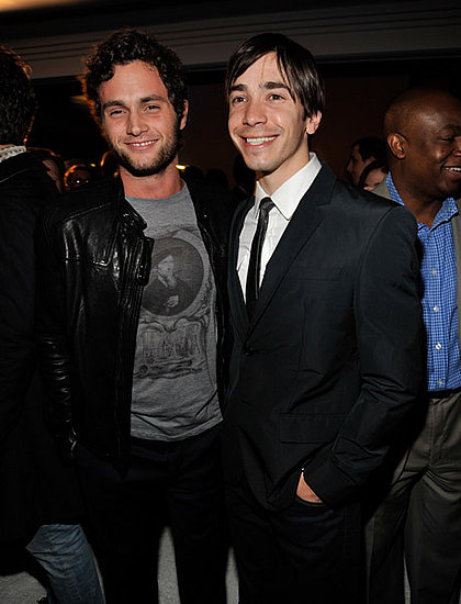 Penn Badgley and Justin Long