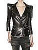Biker Chain Leather Jacket $11,258