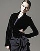 A shawl collar jacket for formal affairs. 