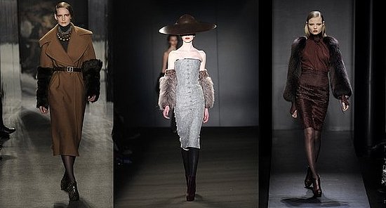 Fur gauntlets on the Fall 2009 runways.