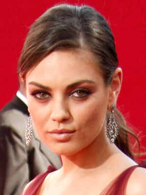 Mila Kunis Eyes Close Up. Mila Kunis usually looks like