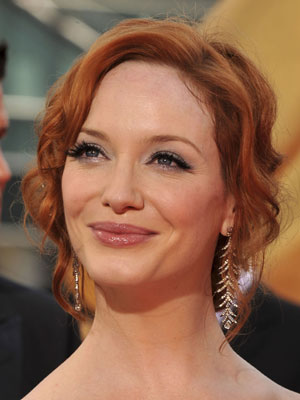 Though she's not nominated Mad Men star Christina Hendricks sure has a 