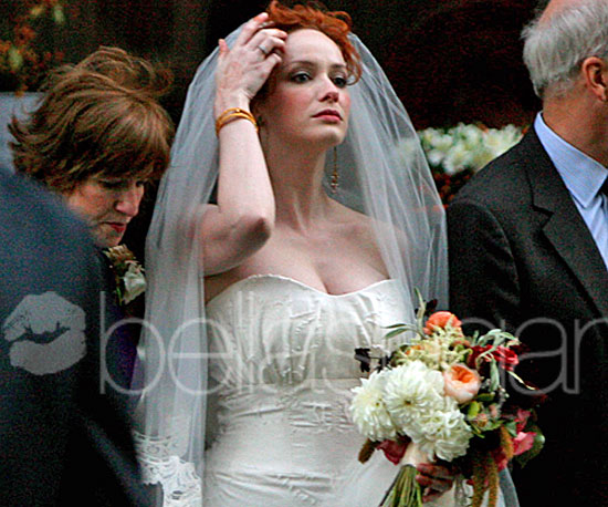 christina hendricks wedding. Christina Hendricks Pictures