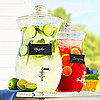 Hourglass Beverage Jar