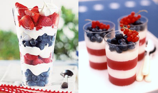 Red white blue recipes