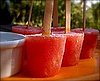 Watermelon Margarita Popsicles 