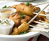 Blue Cheese Mini Corndogs