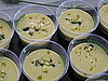 Corn Soup With Pistachio and Tarragon