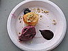 Yuzu Yogurt Cake With Blackberry Ice Cream