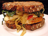 Reds and Greens Chicken Sandwich