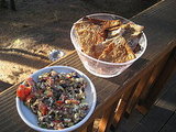 Greek Salsa With Pita Crisps