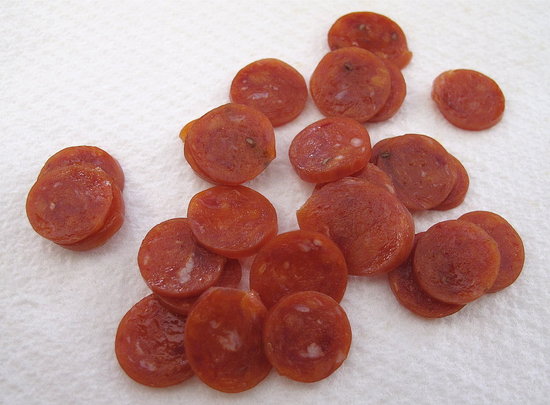 of Hormel Pepperoni Minis!