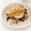 Ham Biscuits With Redeye Cream Gravy