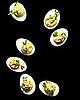 Wasabi Deviled Eggs