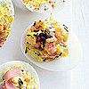 Smoked Salmon Deviled Eggs