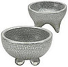 Studded Food Bowl