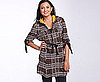 Plaid Hooded Jacket, $52