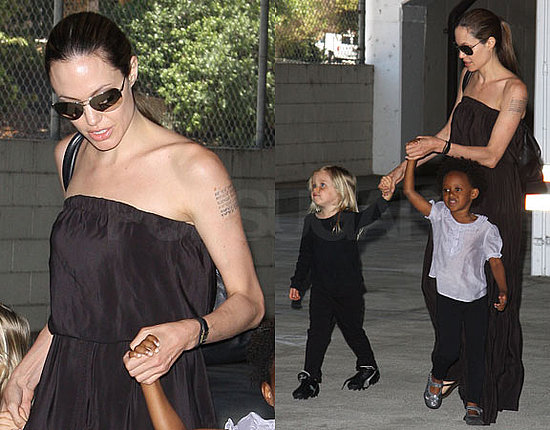 angelina boy girl having jolie. The girls are only getting