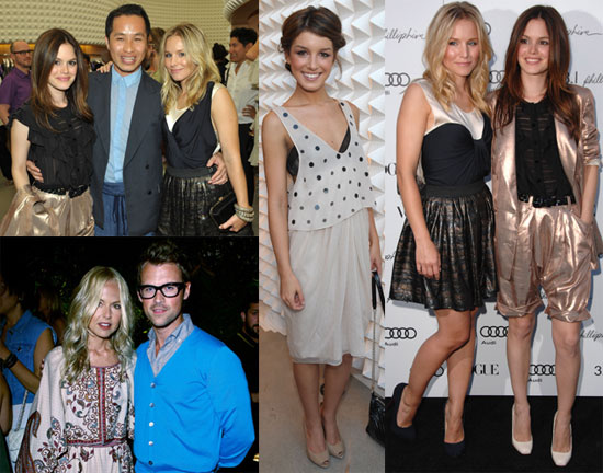 Rachel Zoe brought along her