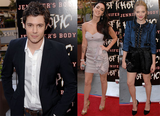 Photos of Megan Fox Adam Brody Diablo Cody Amanda Seyfried at LA 