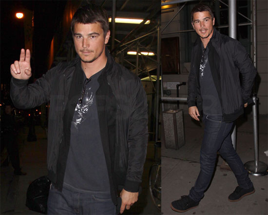 josh hartnett dresses. Josh will be taking a break