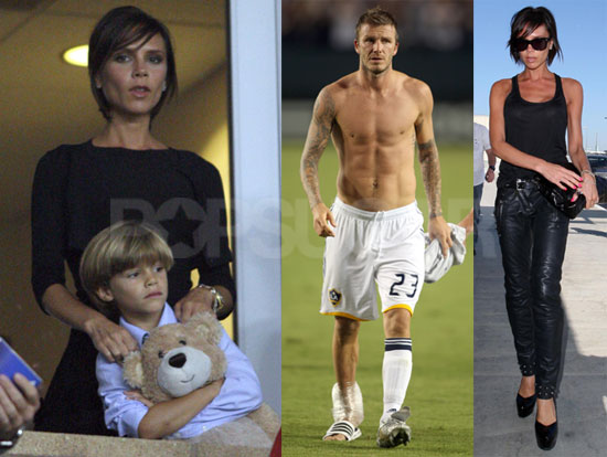 David Beckham And Victoria Beckham And Family. David might not be sure about