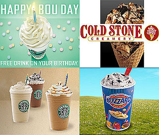 Sweet Freebies For Your Birthday