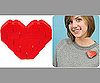 Pixelated Heart Pin