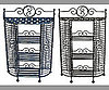 The Wrought Iron CD Rack