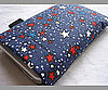 Red, White, and Blue Star iPod Case