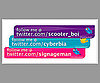 Twitter "Follow Me" Stickers