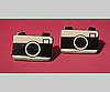 Camera Earrings