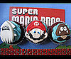 Blooper, Mario, and Goomba Cupcakes