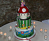 Mario Wedding Cake