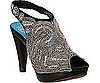 Jeffrey Campbell Jenny-C Black Leather Mules