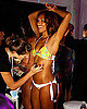 Backstage at Caffe Swimwear