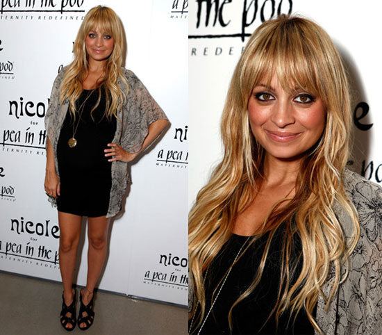 nicole richie hair colour. Nicole Richie attended a Bing