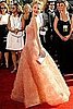Drew Barrymore in Monique Lhuillier