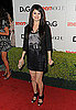 Selena Gomez Sophisticated in Black and Gray