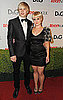 DJ Luke Worrall and Kelly Osbourne, in Funky Shoulders