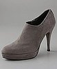 Stuart Weitzman Cover Up High Heel Suede Booties