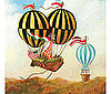 Antique Balloon Canvas