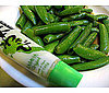 Sugar Snap Peas With Wasabi Dressing